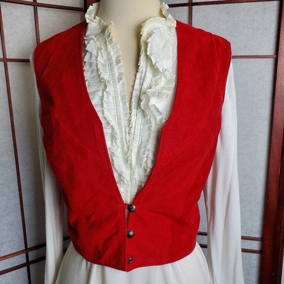 Vintage SANTA FE DRY GOODS- 3 Button Classic Vest! - Picture 2 of 8